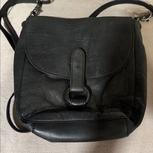 AMSTERDAM HERITAGE Shoulder Bag Black Slouchy Hardware